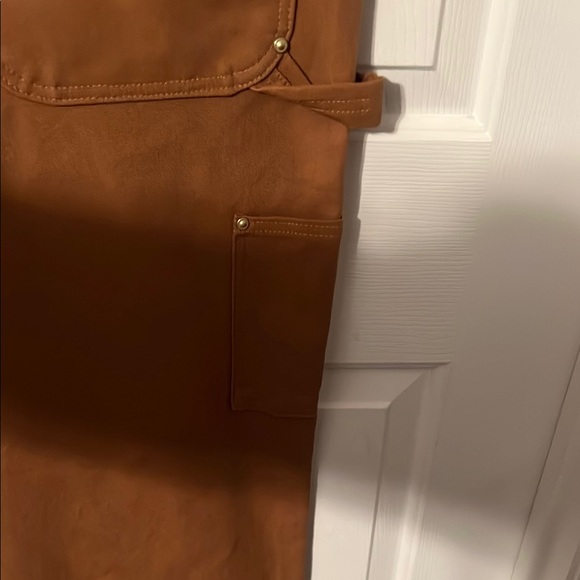 NWOT Carhartt Women's Tan Jumpsuit: 34x32 - Picture 8 of 11